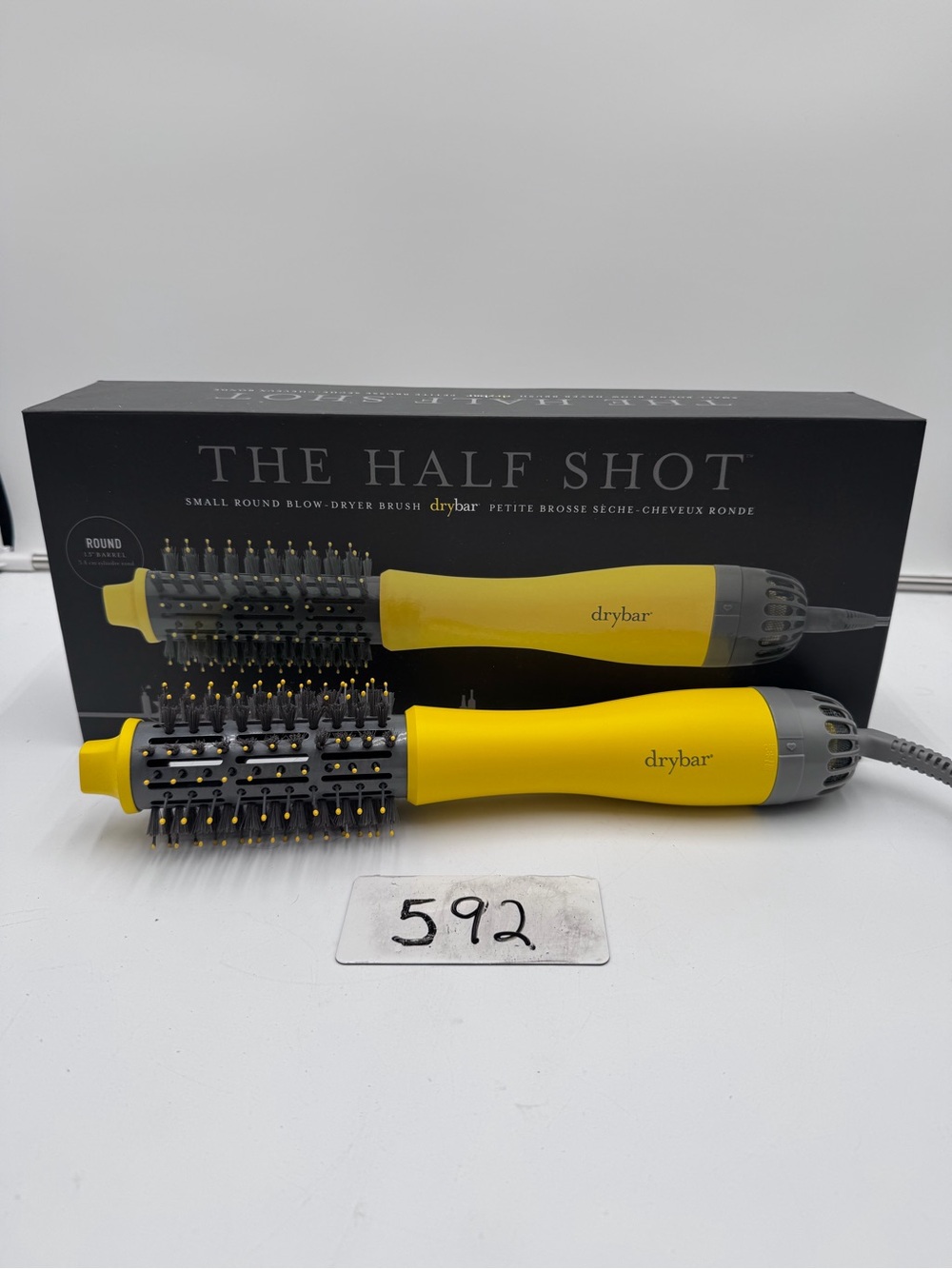 Drybar The Half Shot Small Round Blow Dryer Brush 1.5” 1100W 900-3425-4 w Box